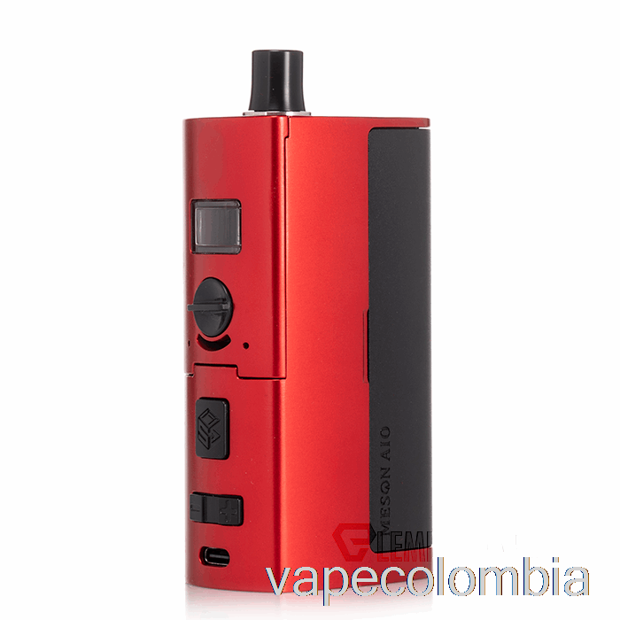 Kit Vape Completo Steam Crave Meson 100w Aio Kit Rojo